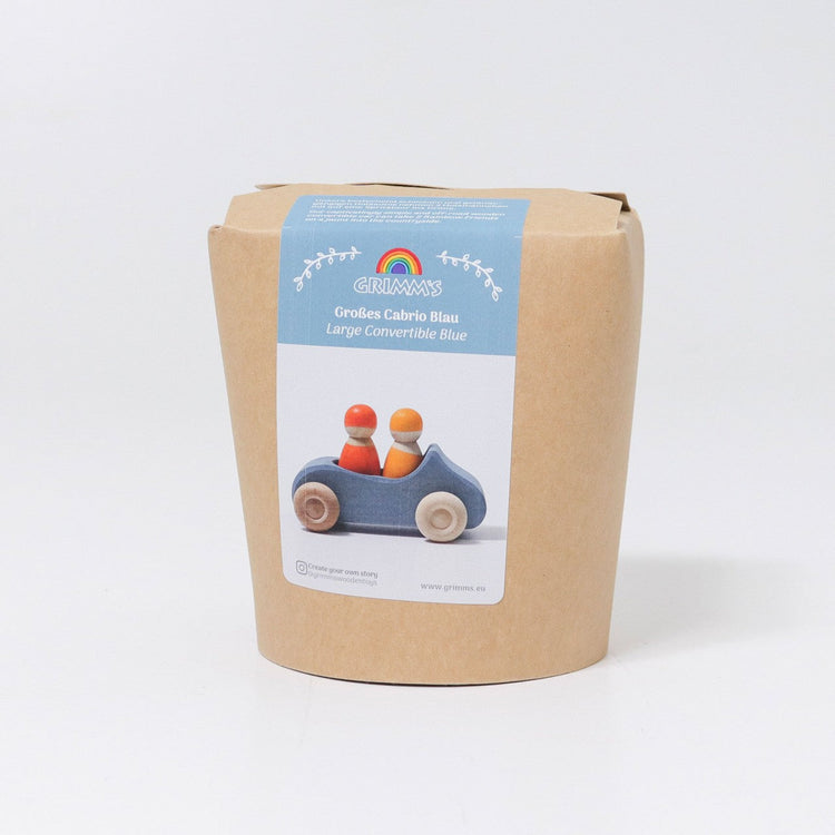 GRIMM'S | LARGE CONVERTIBLE CAR - BLUE