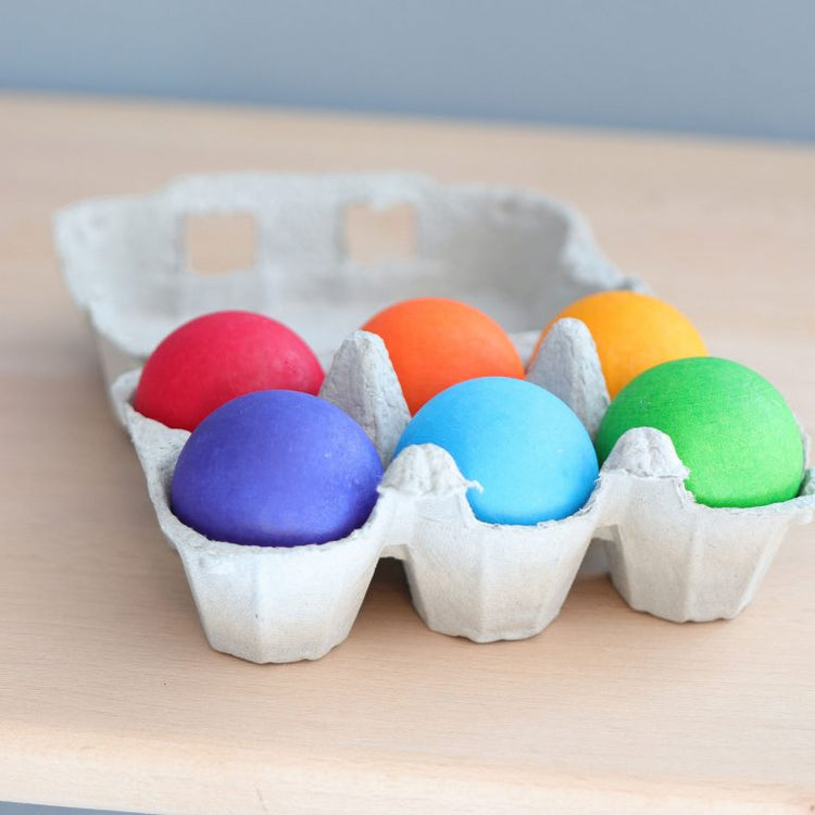 GRIMM'S | LARGE RAINBOW BALLS - SET OF 6