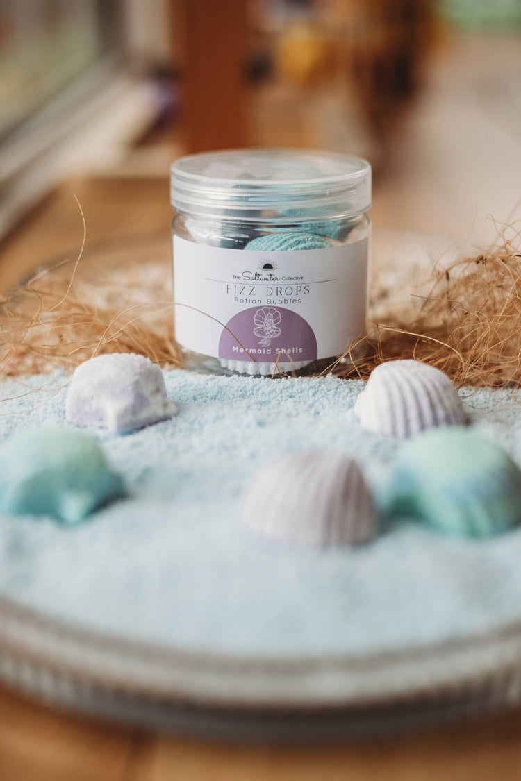 MERMAID SHELLS - FIZZ DROPS POTION BUBBLES - POTION PLAY INGREDIENT