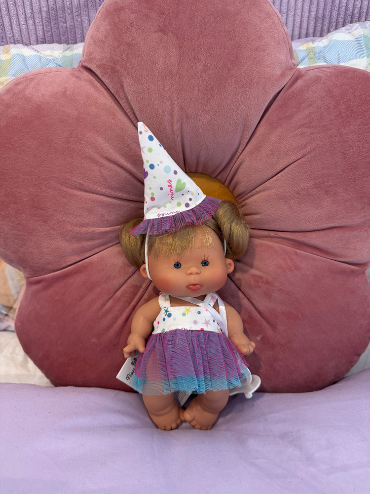 NINES D'ONIL | BABY DOLL PEPOTIN SPECIAL HAPPY BIRTHDAY (21CM)