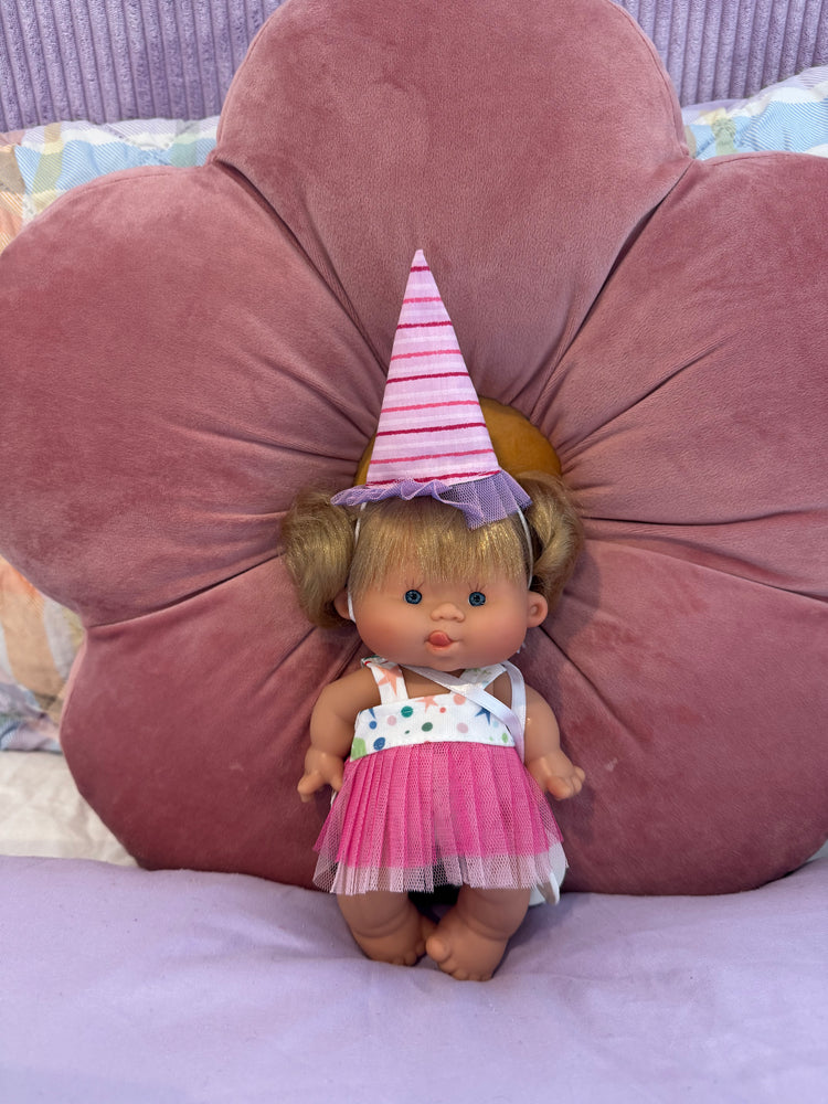 NINES D'ONIL | BABY DOLL PEPOTIN SPECIAL HAPPY BIRTHDAY (21CM)