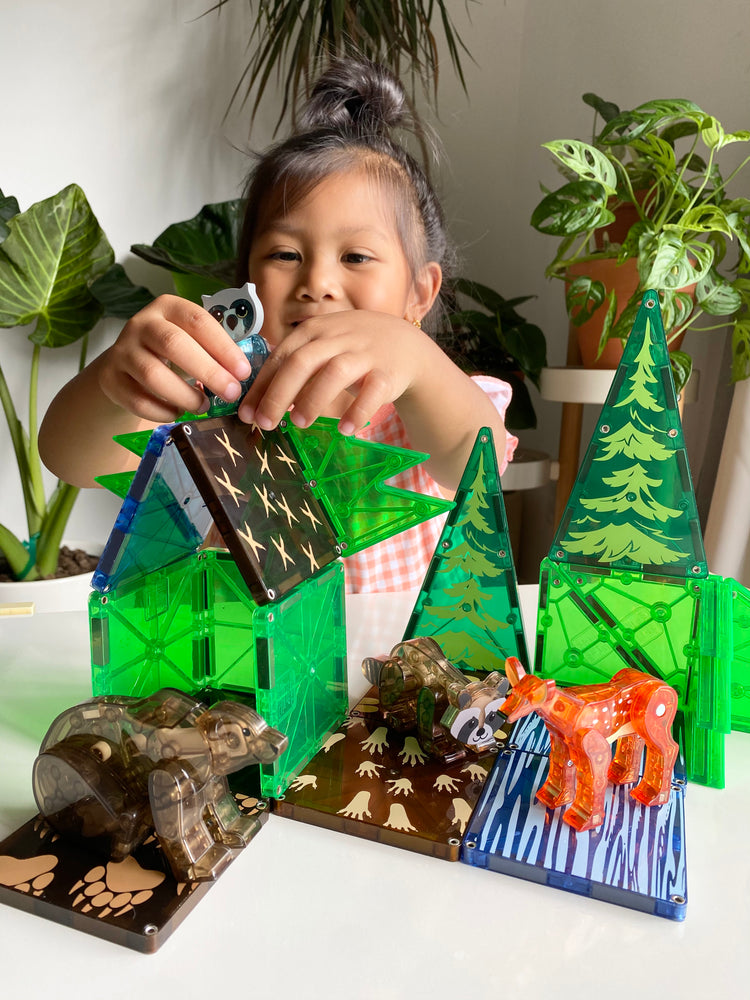 MAGNA-TILES | FOREST ANIMALS - 25 PIECE SET