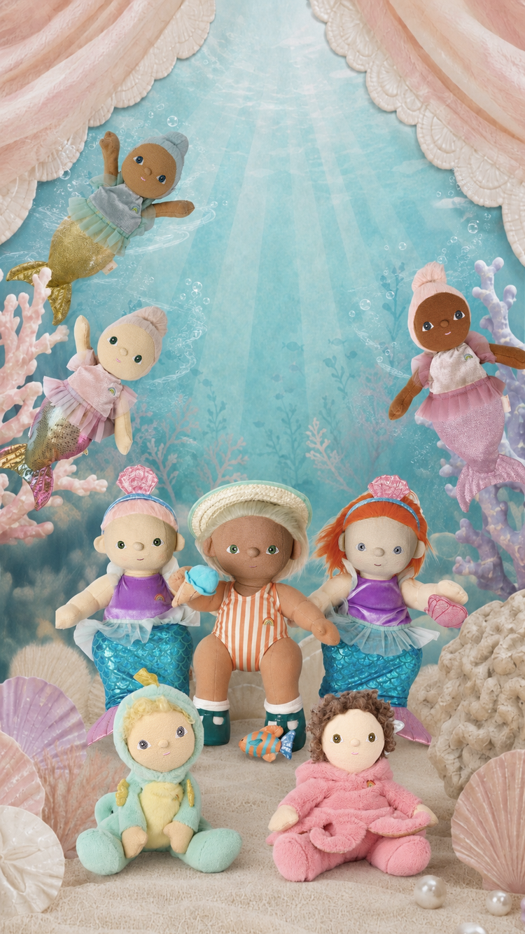 OLLI ELLA | DINKUM DOLL MERMAID DRESS-UP SET