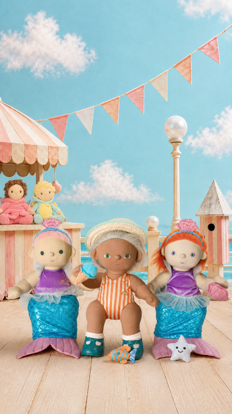 OLLI ELLA | DINKUM DOLL BOARDWALK BEACH OUTFIT SET
