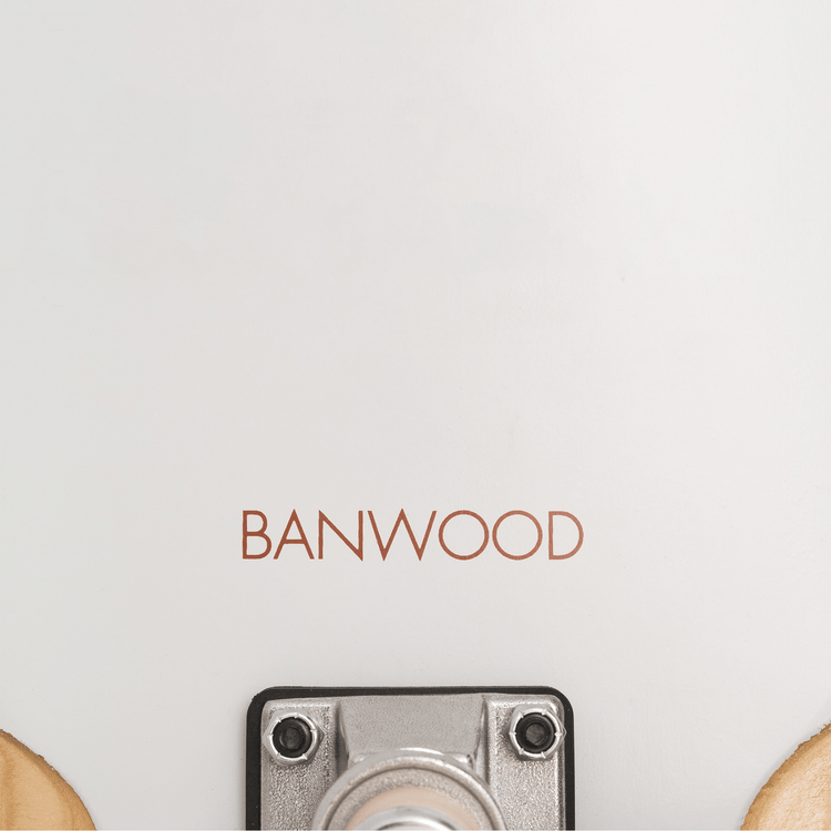 BANWOOD | SKATEBOARD - WHITE by BANWOOD - The Playful Collective