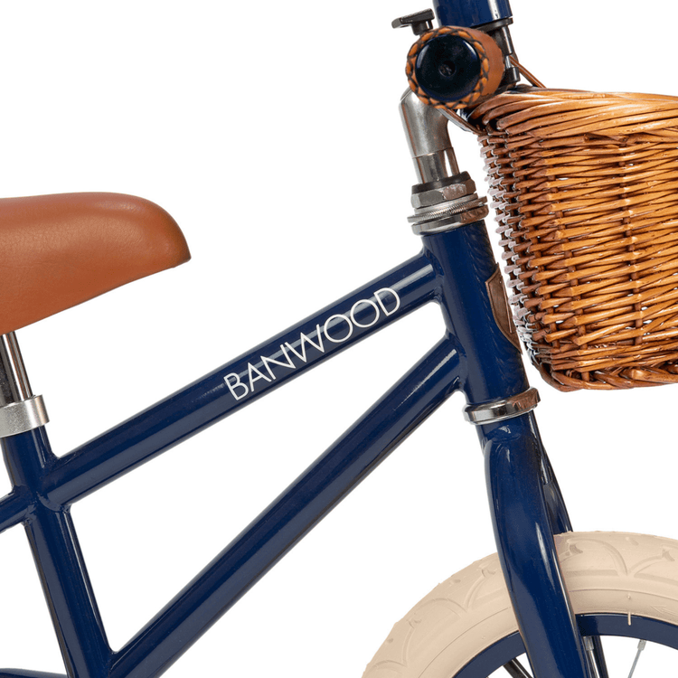 BANWOOD | VINTAGE BALANCE BIKE - NAVY BLUE by BANWOOD - The Playful Collective