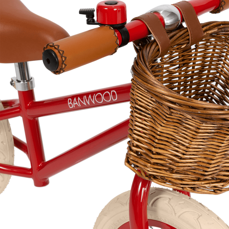 BANWOOD | VINTAGE BALANCE BIKE - RED by BANWOOD - The Playful Collective