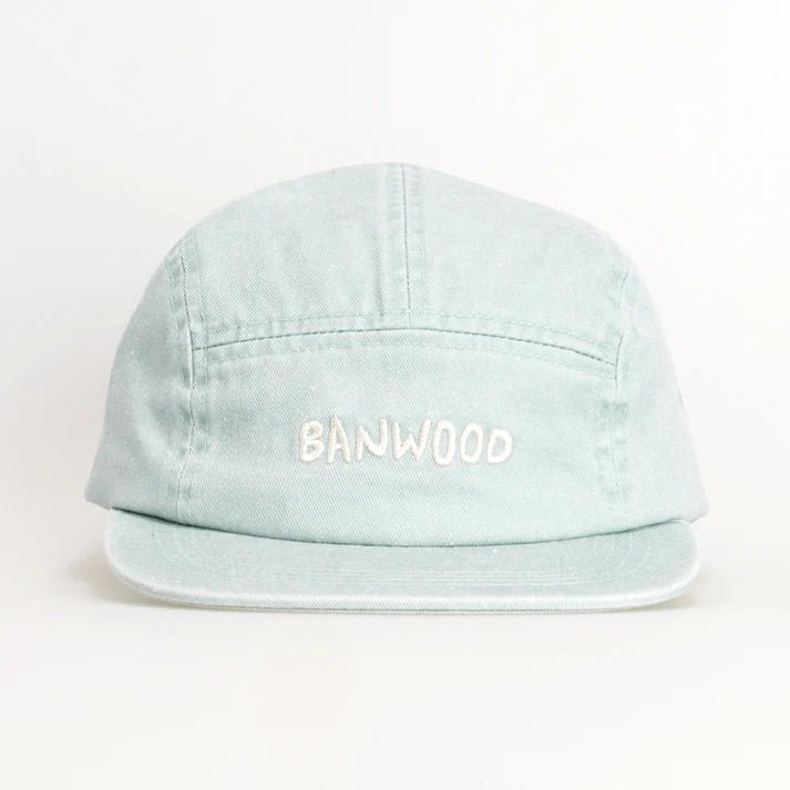 BANWOOD | WASHED 5 PANEL CAP - MINT *PRE - ORDER* 1 - 3Y (50cm) by BANWOOD - The Playful Collective