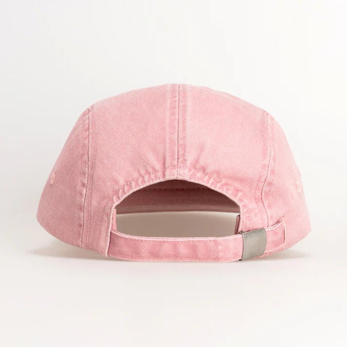 BANWOOD | WASHED 5 PANEL CAP - ROSE *PRE - ORDER* 1 - 3Y (50cm) by BANWOOD - The Playful Collective