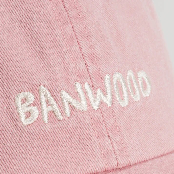BANWOOD | WASHED BASEBALL CAP - ROSE *PRE - ORDER* 1 - 3Y (50cm) by BANWOOD - The Playful Collective