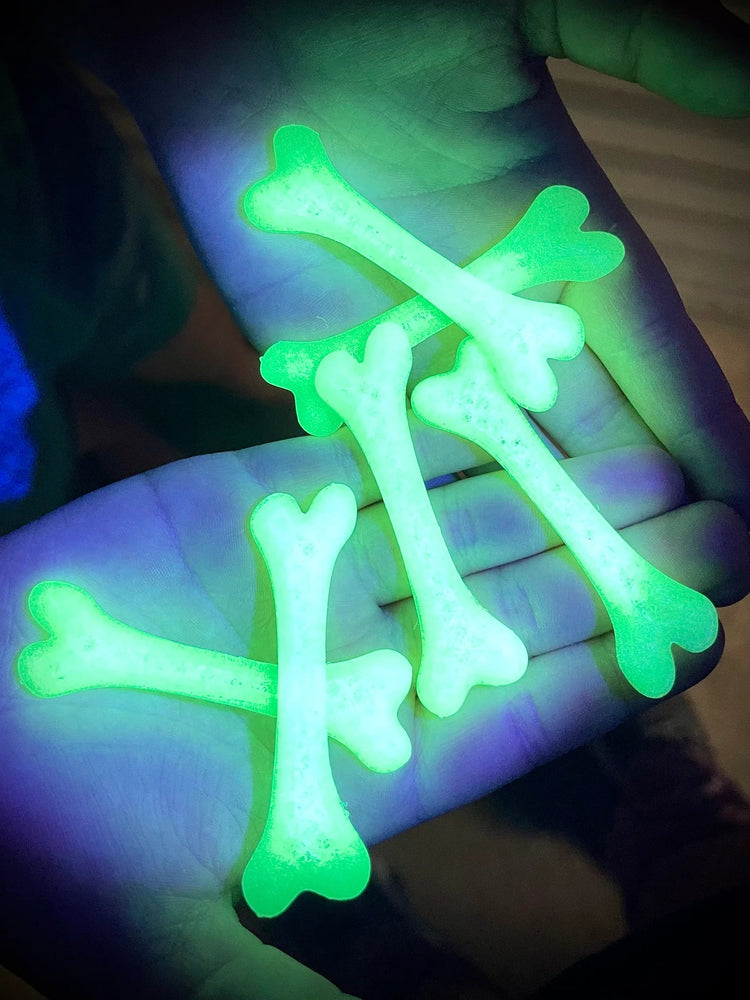 BEADIE BUG PLAY | GLOW - IN - THE - DARK BONES (BAG OF 10) by BEADIE BUG PLAY - The Playful Collective