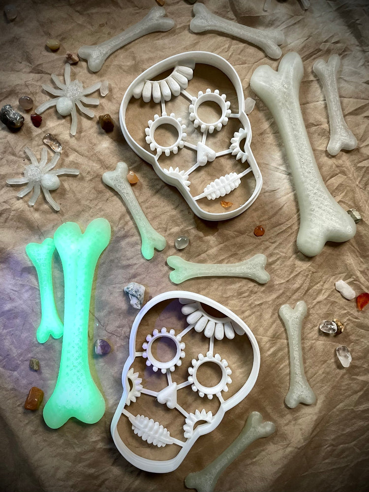 BEADIE BUG PLAY | GLOW - IN - THE - DARK BONES (BAG OF 10) by BEADIE BUG PLAY - The Playful Collective