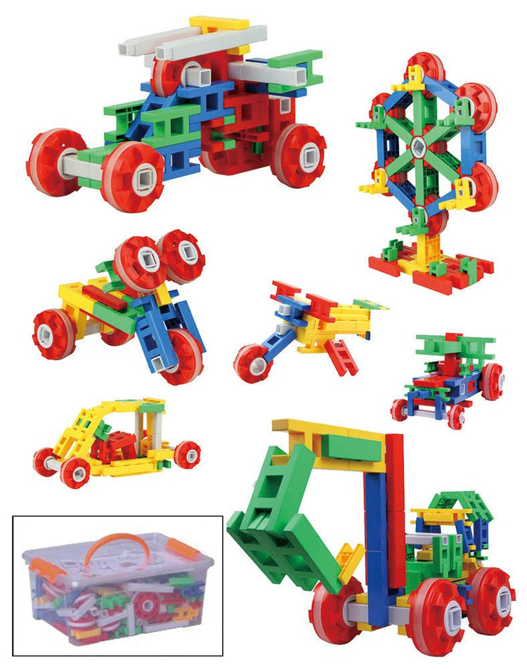 BILLY KIDZ | BUILDING & WHEELS 160PCS by BILLY KIDZ - The Playful Collective