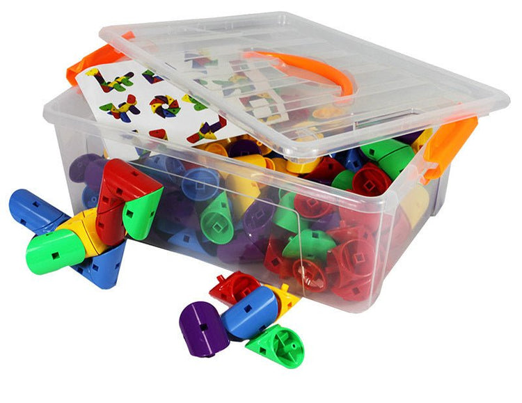 BILLY KIDZ | CONSTRUCTION SET - TWIST & BUILD TUBES 160PCS by BILLY KIDZ - The Playful Collective