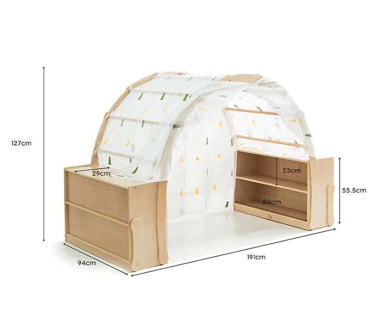 BILLY KIDZ | DISCOVERY COVE / PLAY HOUSE - WHITE by BILLY KIDZ - The Playful Collective