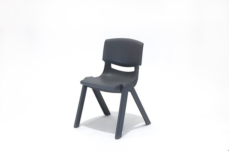 BILLY KIDZ | RESIN STACKABLE CHAIR - GREY 30CM by BILLY KIDZ - The Playful Collective