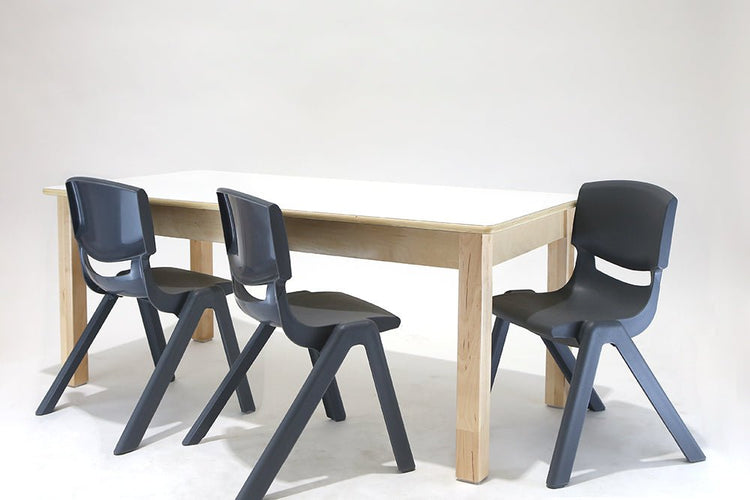 BILLY KIDZ | RESIN STACKABLE CHAIR - GREY 30CM by BILLY KIDZ - The Playful Collective