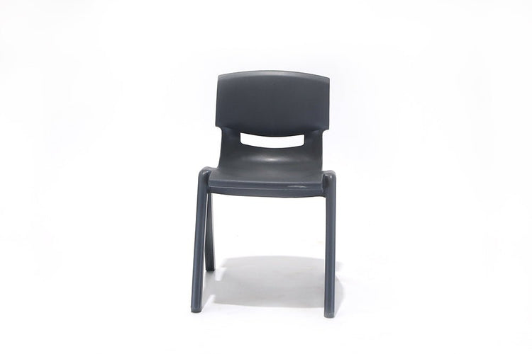 BILLY KIDZ | RESIN STACKABLE CHAIR - GREY 33.5CM by BILLY KIDZ - The Playful Collective