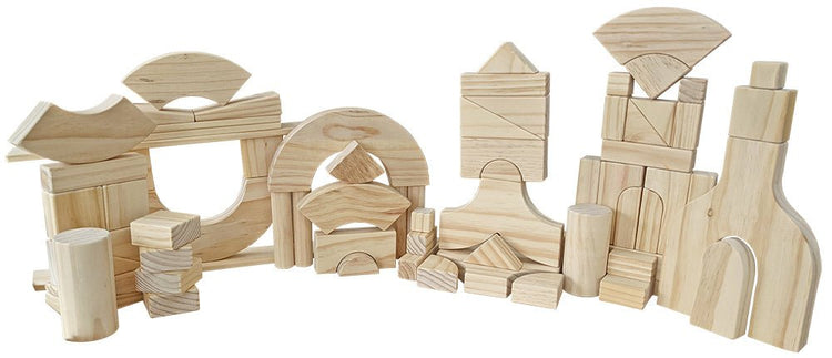 BILLY KIDZ | UNIT / PROJECT BLOCK SET OF ALTERNATIVE SHAPES - 70PCS by BILLY KIDZ - The Playful Collective