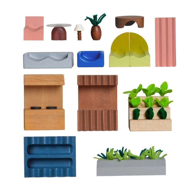 BLUE RIBBON | GABLE DOLL HOUSE by BLUE RIBBON - The Playful Collective