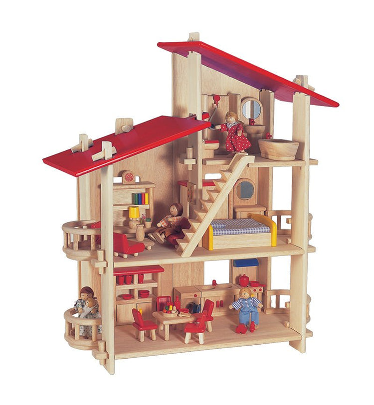 BLUE RIBBON | MULTI LEVEL DOLL HOUSE by BLUE RIBBON - The Playful Collective
