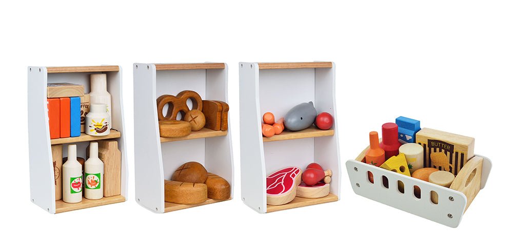 BLUE RIBBON | PRETEND PLAY FOOD CRATE SET by BLUE RIBBON - The Playful Collective