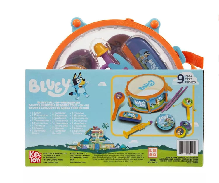 BLUEY | BLUEY'S ALL - IN - ONE BAND SET by BLUEY - The Playful Collective