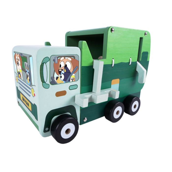 BLUEY | WOODEN GARBAGE TRUCK by BLUEY - The Playful Collective