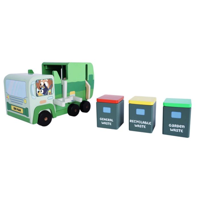 BLUEY | WOODEN GARBAGE TRUCK by BLUEY - The Playful Collective