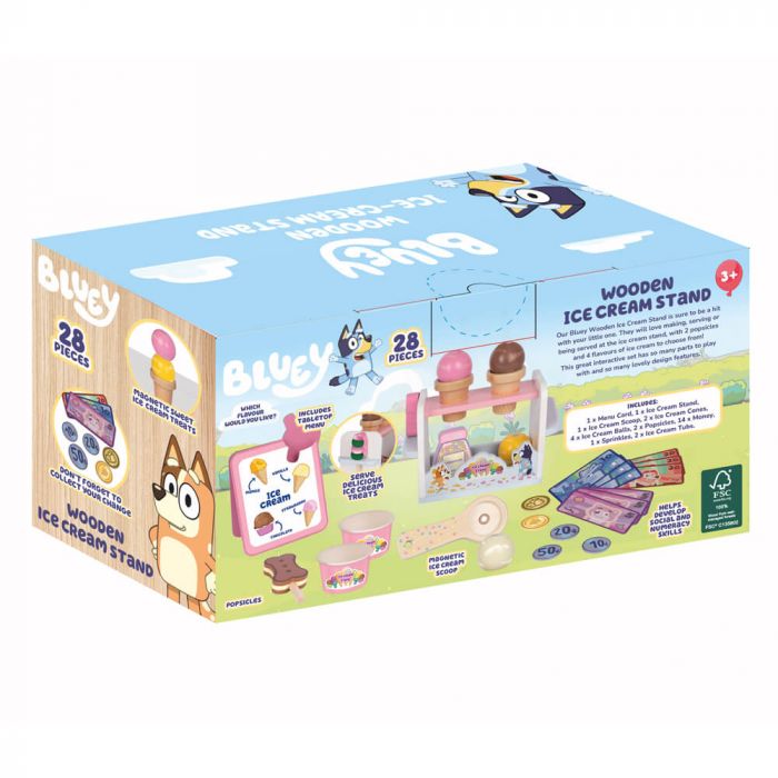 BLUEY | WOODEN ICE CREAM STAND by BLUEY - The Playful Collective