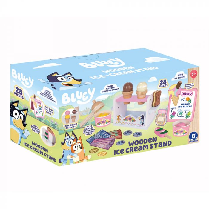 BLUEY | WOODEN ICE CREAM STAND by BLUEY - The Playful Collective