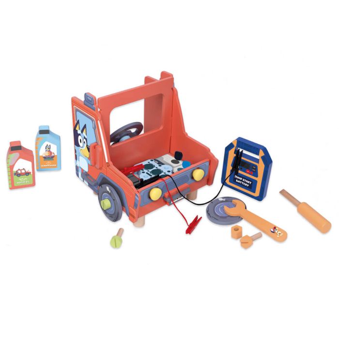 BLUEY | WOODEN TABLETOP DOODAD MECHANIC SET by BLUEY - The Playful Collective