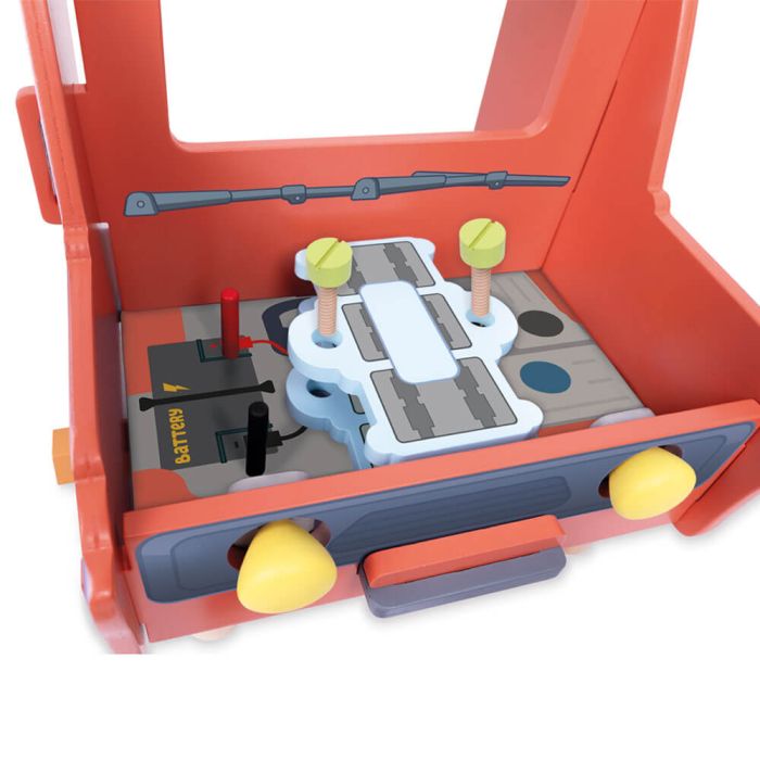 BLUEY | WOODEN TABLETOP DOODAD MECHANIC SET by BLUEY - The Playful Collective