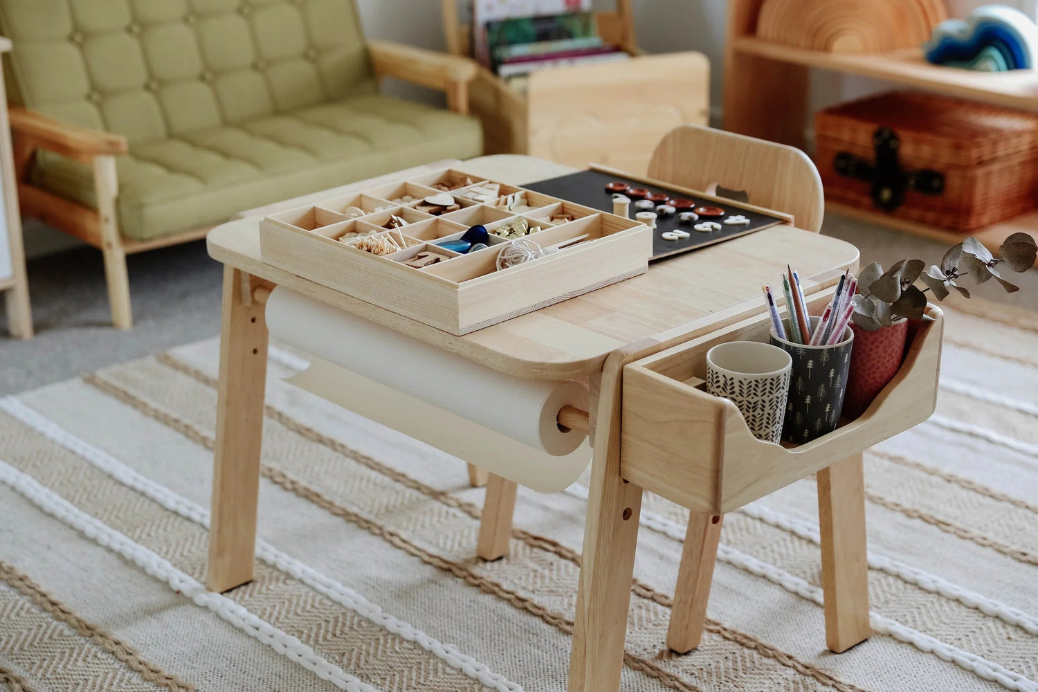 BUNNYTICKLES | MESASILLA KID'S ADJUSTABLE ACTIVITY TABLE SET Melb Pick UpBear by BUNNYTICKLES - The Playful Collective