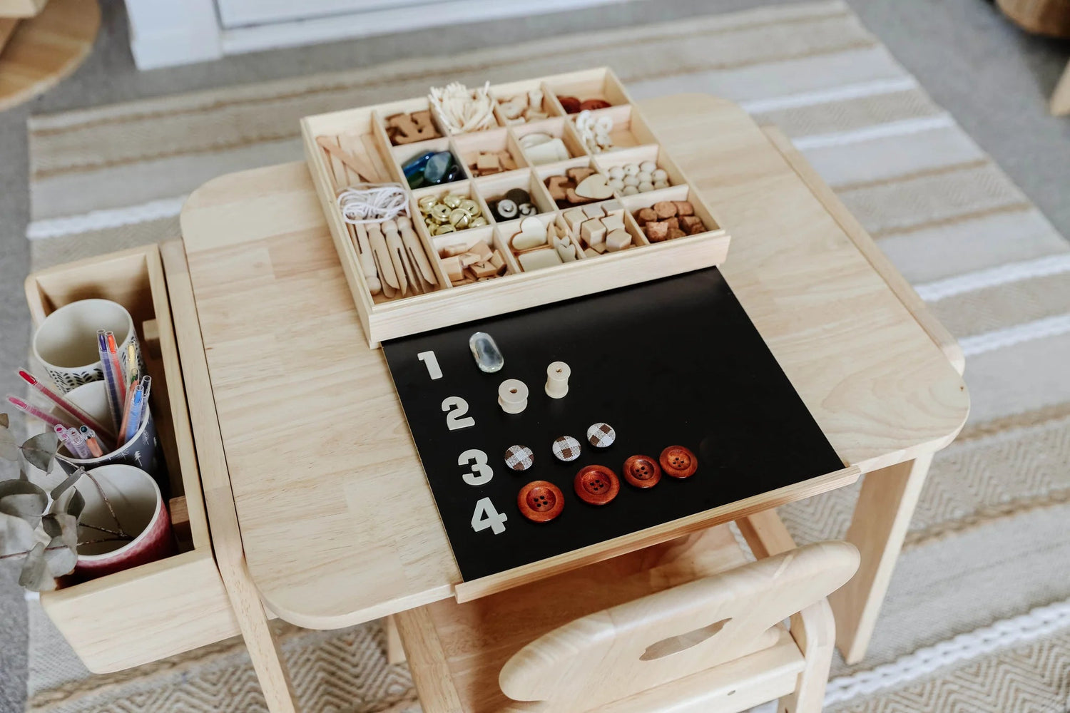BUNNYTICKLES | MESASILLA KID'S ADJUSTABLE ACTIVITY TABLE SET Melb Pick UpBear by BUNNYTICKLES - The Playful Collective