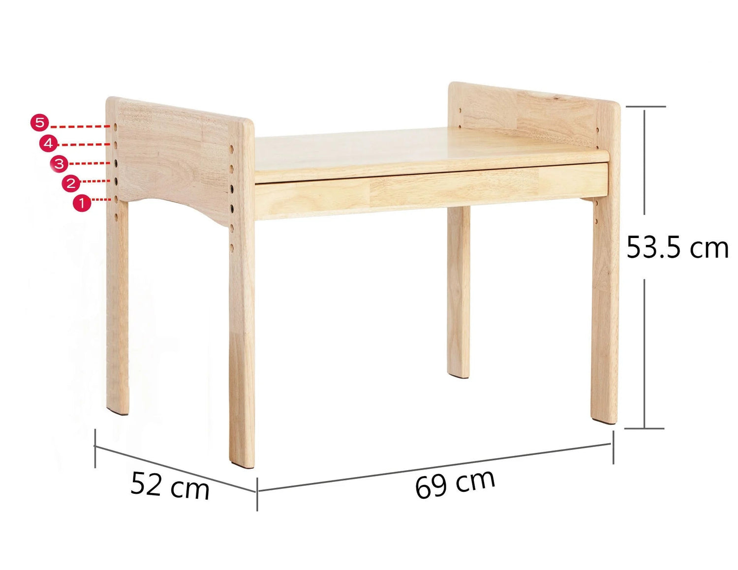 BUNNYTICKLES | MESASILLA PRIMARY ADJUSTABLE TABLE SET Melb Pick UpBear by BUNNYTICKLES - The Playful Collective