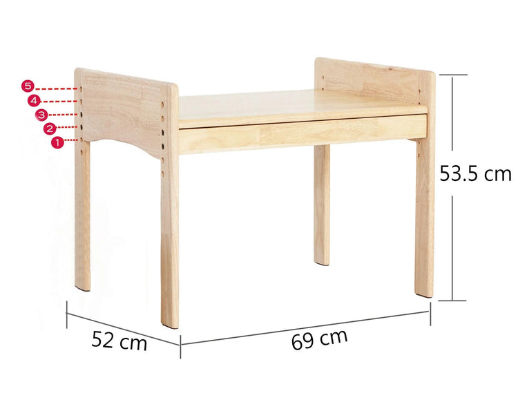BUNNYTICKLES | MESASILLA PRIMARY ADJUSTABLE TABLE SET Melb Pick UpBear by BUNNYTICKLES - The Playful Collective