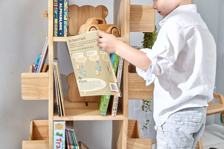BUNNYTICKLES | MESASILLA REVOLVING SOLID WOODEN BOOKCASE *PRE-ORDER* Melb Pick Up by BUNNYTICKLES - The Playful Collective