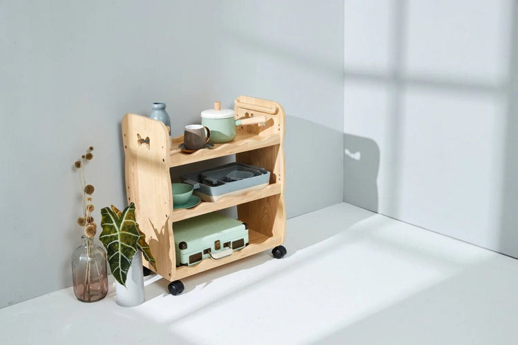 BUNNYTICKLES | MESASILLA SOLID WOOD TROLLEY Melb Pick Up by BUNNYTICKLES - The Playful Collective