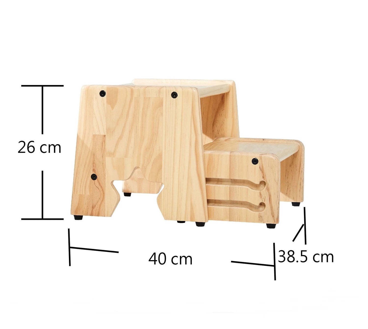 BUNNYTICKLES | MESASILLA SOLID WOODEN STEP STOOL Melb Pick UpStar by BUNNYTICKLES - The Playful Collective