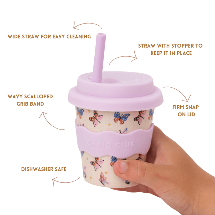 CHINO CLUB | BUTTERFLY BABYCHINO CUP 4OZ by CHINO CLUB - The Playful Collective