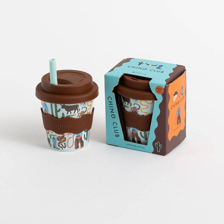 CHINO CLUB | COWBOY BABYCINO CUP 4OZ by CHINO CLUB - The Playful Collective