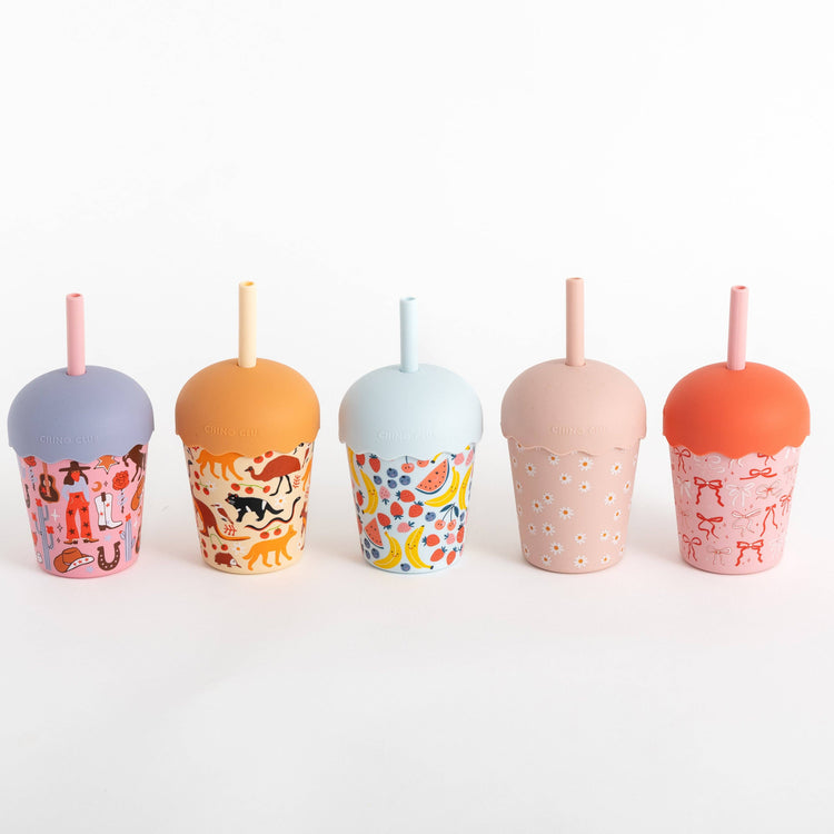 CHINO CLUB | COWGIRL MINI SMOOTHIE CUP & STRAW by CHINO CLUB - The Playful Collective