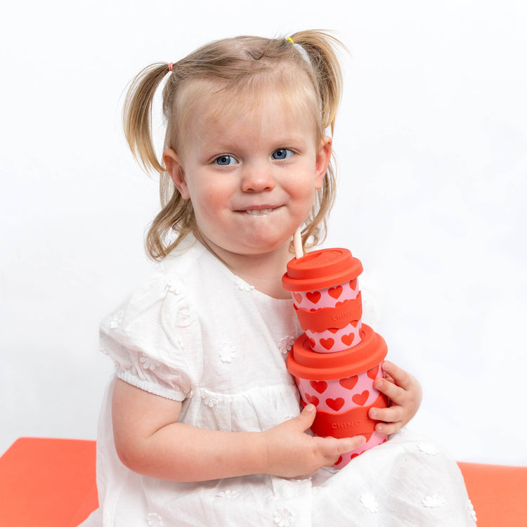 CHINO CLUB | HEARTS BABYCHINO CUP 4OZ by CHINO CLUB - The Playful Collective
