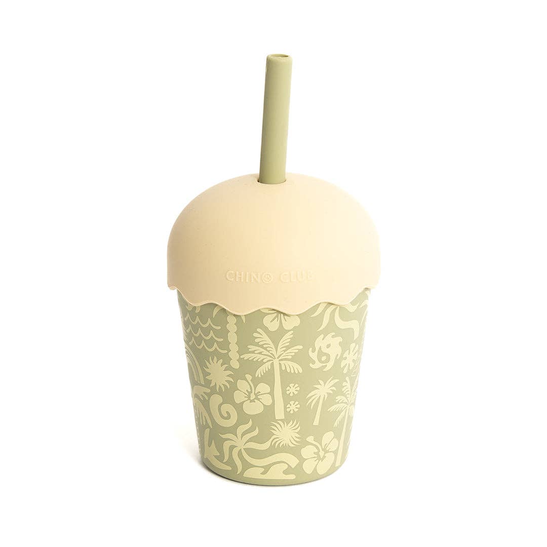 CHINO CLUB | MOANA MINI SMOOTHIE CUP & STRAW 200ML by CHINO CLUB - The Playful Collective