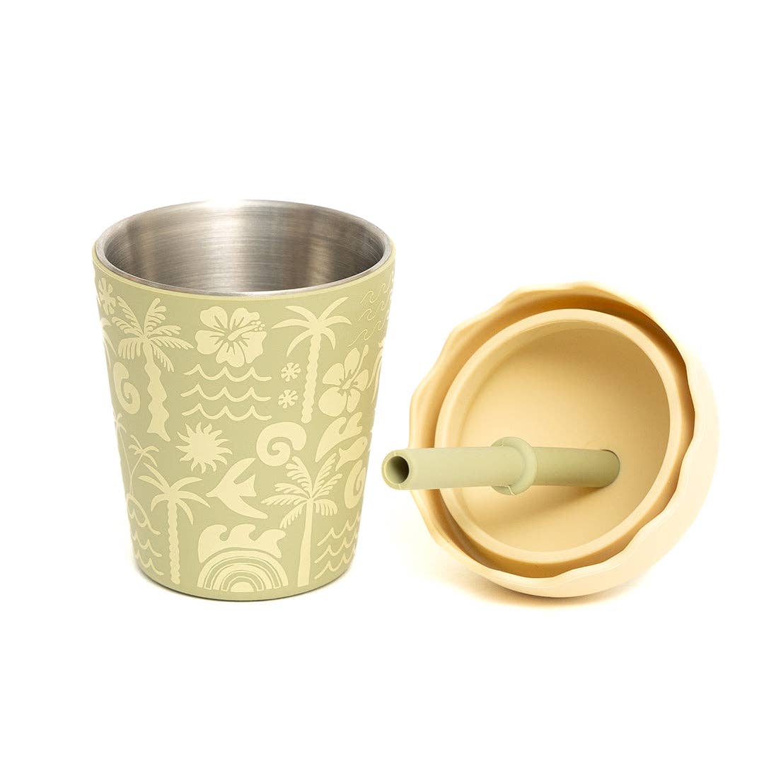 CHINO CLUB | MOANA MINI SMOOTHIE CUP & STRAW 200ML by CHINO CLUB - The Playful Collective
