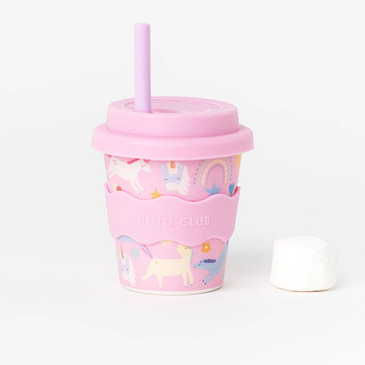 CHINO CLUB | PINK UNICORN BABYCHINO CUP 4OZ by CHINO CLUB - The Playful Collective