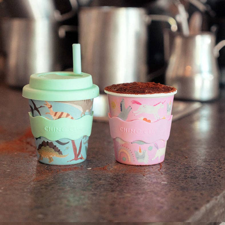 CHINO CLUB | PINK UNICORN BABYCHINO CUP 4OZ by CHINO CLUB - The Playful Collective