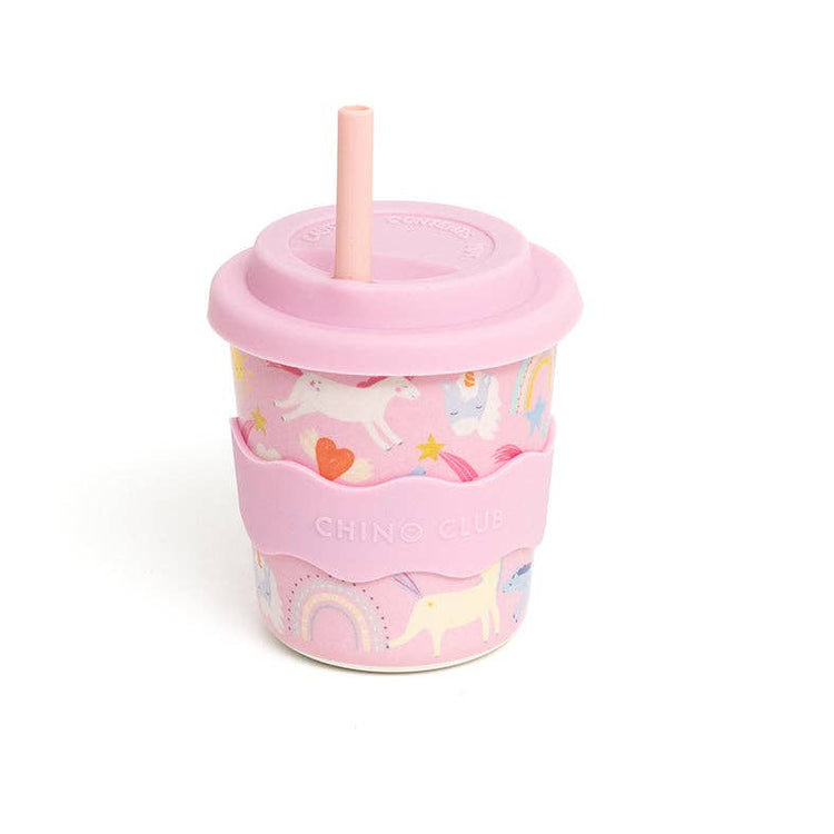 CHINO CLUB | PINK UNICORN KIDS KEEP CUP 8OZ by CHINO CLUB - The Playful Collective