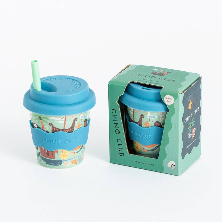 CHINO CLUB | PIRATE BABYCINO CUP 4OZ by CHINO CLUB - The Playful Collective